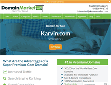 Tablet Screenshot of karvin.com